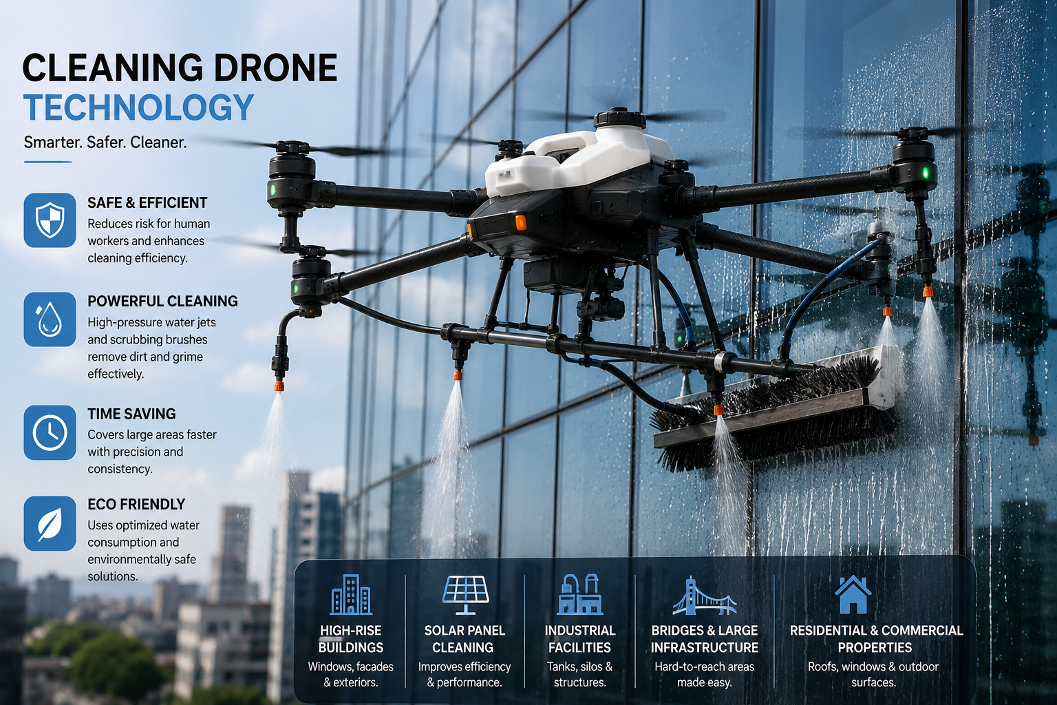 Cleaning Drone - DK Precision Dynamics